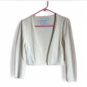 Angora cropped bolero